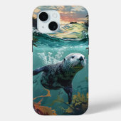 Coques Case-Mate iPhone Loupe de mer (Verso)