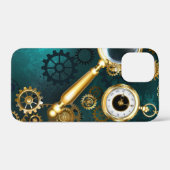 Coques Case-Mate iPhone Loupe en style Steampunk (Verso (horizontal))