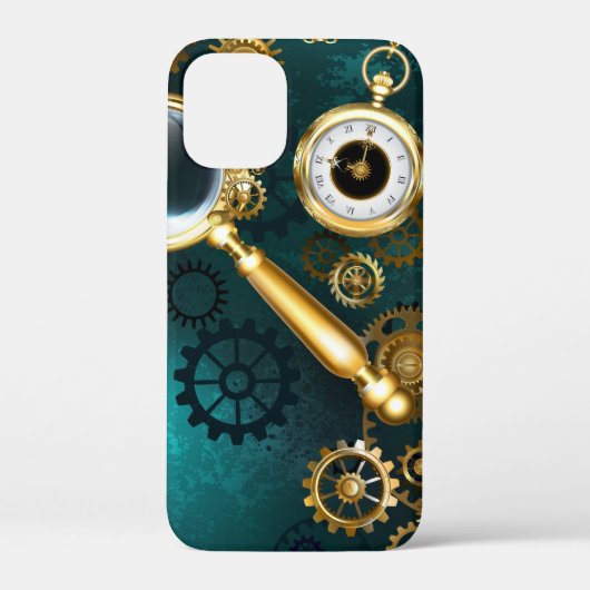 Coques Case-Mate iPhone Loupe en style Steampunk (Verso)