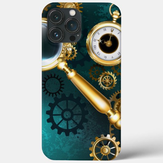 Coques Case-Mate iPhone Loupe en style Steampunk (Verso)