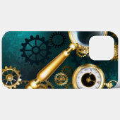 Coques Case-Mate iPhone Loupe en style Steampunk (Verso (horizontal))