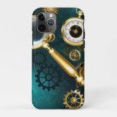 Coques Case-Mate iPhone Loupe en style Steampunk (Dos)