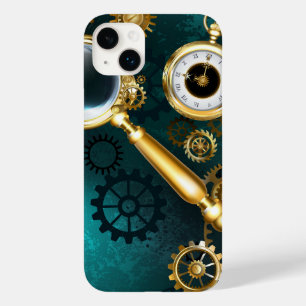 Coque Pour iPhone 14 Plus Loupe en style Steampunk
