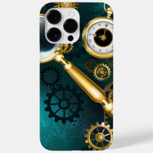 Coque Pour Pour iPhone 14 Pro Max Loupe en style Steampunk
