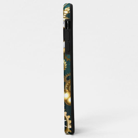 Coques Case-Mate iPhone Loupe en style Steampunk (Dos/Gauche)