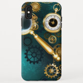 Coques Case-Mate iPhone Loupe en style Steampunk (Dos)