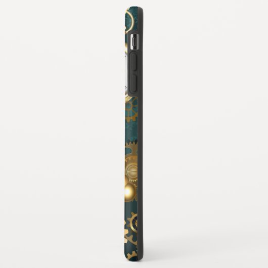 Coques Case-Mate iPhone Loupe en style Steampunk (Dos/Gauche)
