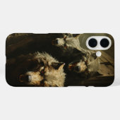 Coques Case-Mate iPhone Loups effrayants (Verso (horizontal))
