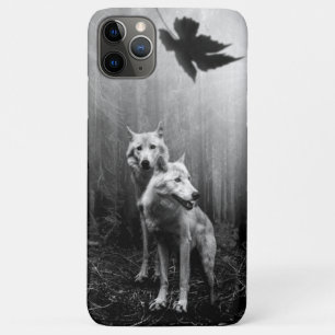 Case-Mate iPhone Case Loups Merveilleux Noir et Blanc Nous Laissent Seul