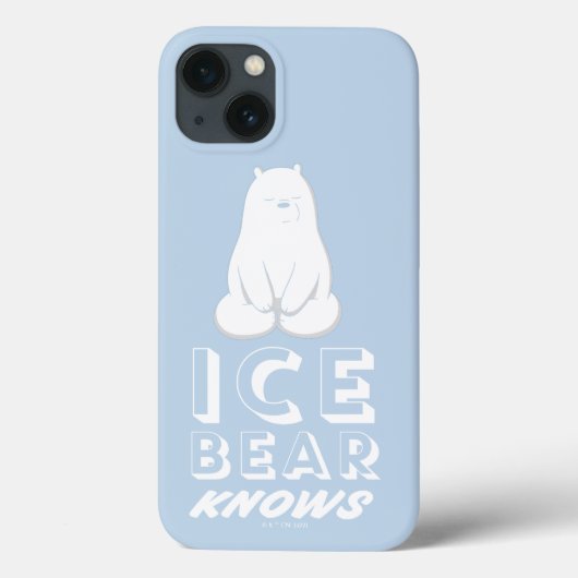 Coques Case-Mate iPhone L'Ours De Glace Connaît (Verso)