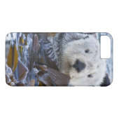 Coques Case-Mate iPhone Loutre de mer enveloppée de kelp (Dos (Horizontal))
