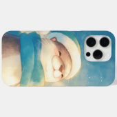 Coques Case-Mate iPhone Loutre joyeuse (Verso (horizontal))
