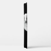 Coques Case-Mate iPhone Loutres de mer : Paire blanche noire. (Verso / Droite)