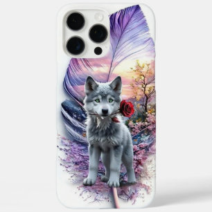 Coques iPhone 16 Pro Max Louveteau & Plume