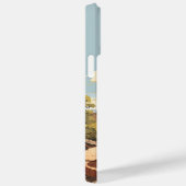 Coques Case-Mate iPhone Louveur de vin Monogramme personnalisé (Verso / Droite)