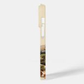 Coques Case-Mate iPhone Louveur de vin Monogramme personnalisé (Verso / Gauche)