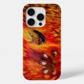 Coques Case-Mate iPhone Louvre rouge dragon (Verso)