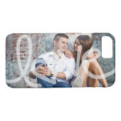 Coques Case-Mate iPhone "Love" Ajouter votre photo (Dos (Horizontal))