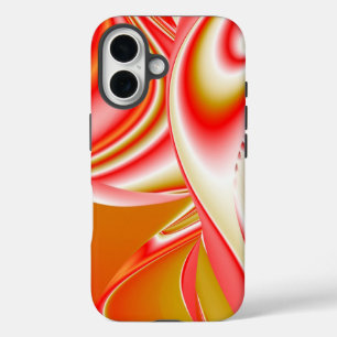 Coques iPhone 16 Love and Gold Abstrait 3D Rainbowart