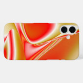 Coques Case-Mate iPhone Love and Gold Abstrait 3D Rainbowart (Verso (horizontal))