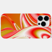 Coques Case-Mate iPhone Love and Gold Abstrait 3D Rainbowart (Verso (horizontal))