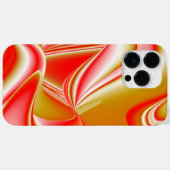 Coques Case-Mate iPhone Love and Gold Abstrait 3D Rainbowart (Verso (horizontal))