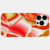 Coques Case-Mate iPhone Love and Gold Abstrait 3D Rainbowart (Verso (horizontal))