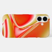 Coques Case-Mate iPhone Love and Gold Abstrait 3D Rainbowart (Verso (horizontal))
