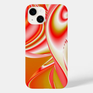 Coque Pour iPhone 14 Love and Gold Abstrait 3D Rainbowart