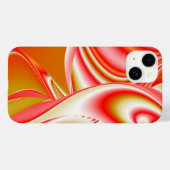 Coques Case-Mate iPhone Love and Gold Abstrait 3D Rainbowart (Verso (horizontal))