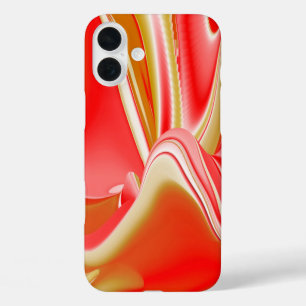 Coques iPhone 16 Plus Love and Gold Abstrait 3D Rainbowart