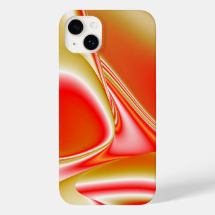 Coque Pour iPhone 14 Plus Love and Gold Abstrait 3D Rainbowart