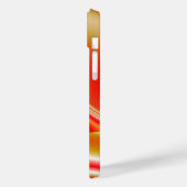 Coques Case-Mate iPhone Love and Gold Abstrait 3D Rainbowart (Verso / Gauche)