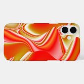 Coques Case-Mate iPhone Love and Gold Abstrait 3D Rainbowart (Verso (horizontal))