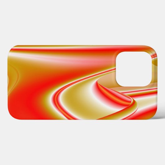 Coques Case-Mate iPhone Love and Gold Abstrait 3D Rainbowart (Verso (horizontal))