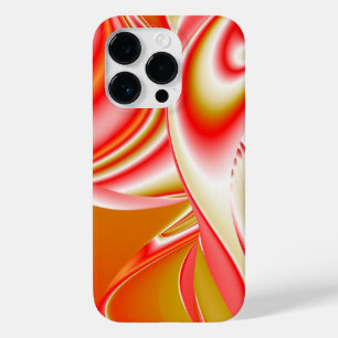 Coque Pour iPhone 14 Pro Love and Gold Abstrait 3D Rainbowart