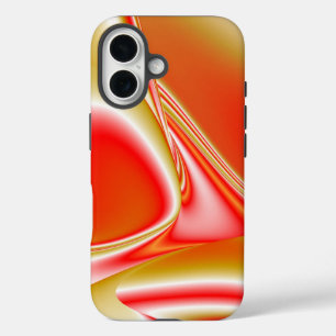 Coques iPhone 16 Love and Gold Abstrait 3D Rainbowart