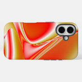 Coques Case-Mate iPhone Love and Gold Abstrait 3D Rainbowart (Verso (horizontal))