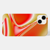 Coques Case-Mate iPhone Love and Gold Abstrait 3D Rainbowart (Verso (horizontal))