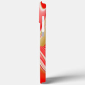 Coques Case-Mate iPhone Love and Gold Abstrait 3D Rainbowart (Verso / Gauche)