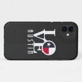 Coques Case-Mate iPhone LOVE Austin Texas (Dos (Horizontal))