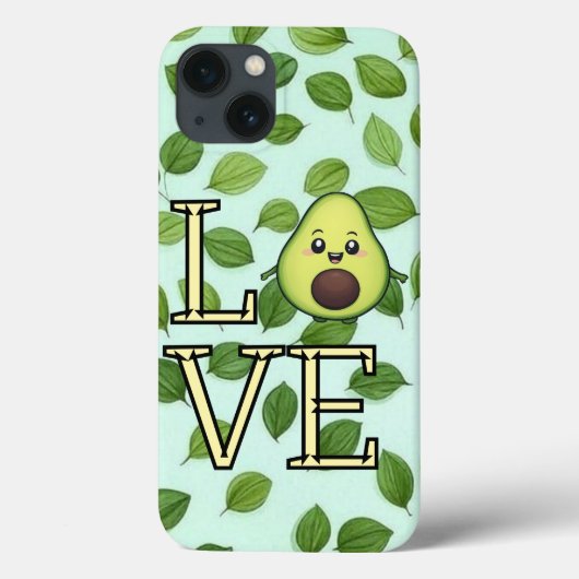 Coques Case-Mate iPhone Love Avocado (Verso)