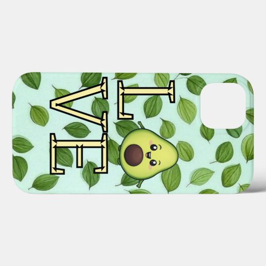 Coques Case-Mate iPhone Love Avocado (Verso (horizontal))