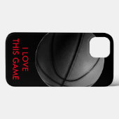 Coques Case-Mate iPhone Love Basketball (Verso (horizontal))