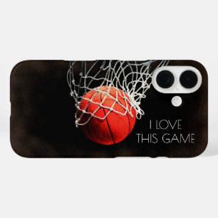 Coques iPhone 16 Love Basketball Jeu