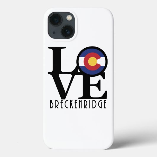 Coques Case-Mate iPhone LOVE Breckenridge (Verso)