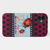 Coques Case-Mate iPhone Love Bug Ladybug (Dos (Horizontal))