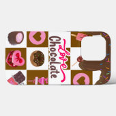 Coques Case-Mate iPhone Love Chocolate" Sweet Treats iPhone 13 Case – Brow (Verso (horizontal))