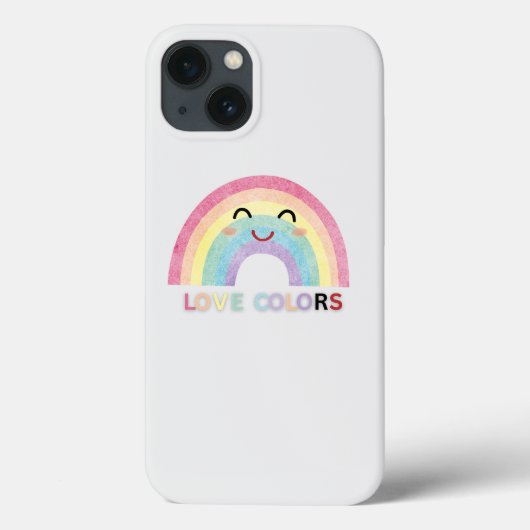 Coques Case-Mate iPhone Love Colours arc-en-ciel art valentine conceptions (Verso)