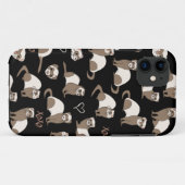 Coques Case-Mate iPhone Love Ferrets (Dos (Horizontal))